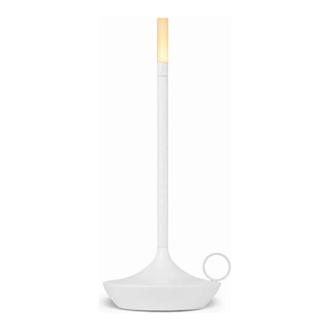 Graypants - Wick Rechargeable Battery Table Lamp - GP-2043-WHT | Montreal Lighting & Hardware