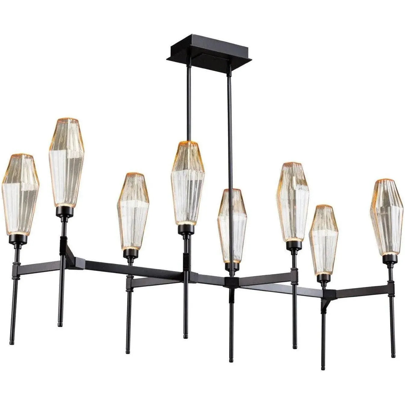 Hammerton Studio - Aalto Linear Belvedere Suspension, 48-Inch - PLB0049-48-BS-RA-001-L1 | Montreal Lighting & Hardware