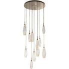 Hammerton Studio - Aalto Round Multi-Port, 11-Light - CHB0049-11-BS-RA-C01-L1 | Montreal Lighting & Hardware