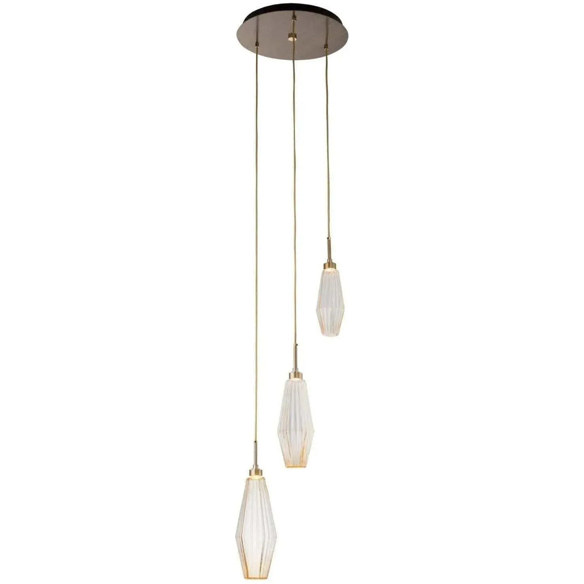 Hammerton Studio - Aalto Round Multi-Port, 3-Light - CHB0049-03-HB-RA-C01-L1 | Montreal Lighting & Hardware