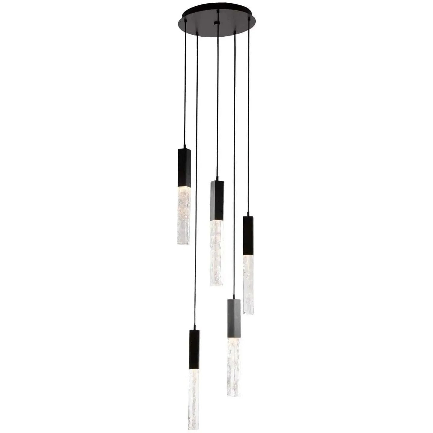 Hammerton Studio - Axis Multi-Port, 5-Light - CHB0060-05-BS-GC-C01-L1 | Montreal Lighting & Hardware