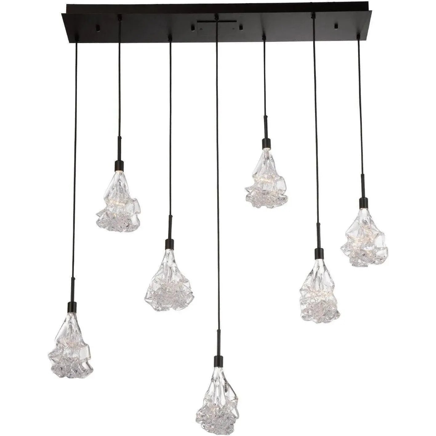 Hammerton Studio - Blossom Linear Multi-Port , 7-Light - PLB0059-07-BS-BC-C01-L1 | Montreal Lighting & Hardware