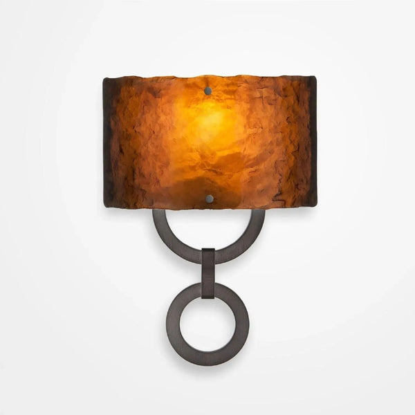 Carlyle Round Link Cover Sconce
