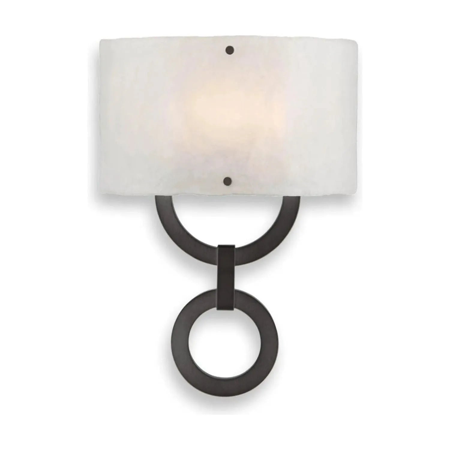 Hammerton Studio - Carlyle Round Link Cover Sconce - CSB0033-0D-GM-FG-E2 | Montreal Lighting & Hardware