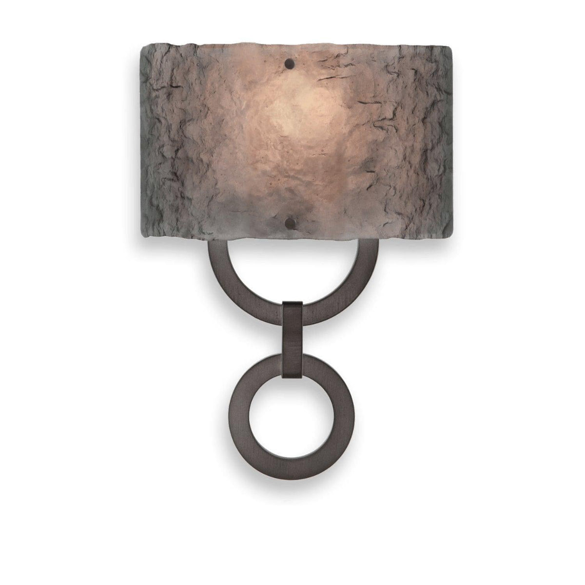 Hammerton Studio - Carlyle Round Link Cover Sconce - CSB0033-0D-GM-SG-E2 | Montreal Lighting & Hardware