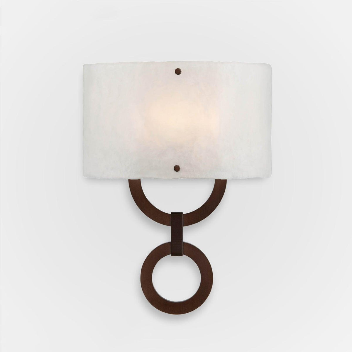 Hammerton Studio - Carlyle Round Link Cover Sconce - CSB0033-0D-RB-FG-E2 | Montreal Lighting & Hardware