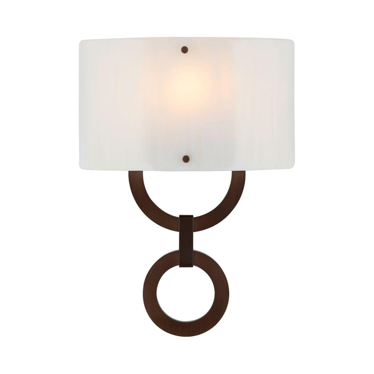 Hammerton Studio - Carlyle Round Link Cover Sconce - CSB0033-0D-RB-IW-E2 | Montreal Lighting & Hardware