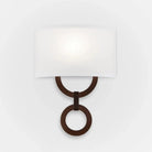 Hammerton Studio - Carlyle Round Link Cover Sconce - CSB0033-0D-RB-SH-E2 | Montreal Lighting & Hardware