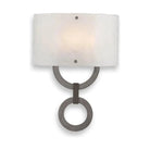 Hammerton Studio - Carlyle Round Link Cover Sconce - CSB0033-0D-SN-FG-E2 | Montreal Lighting & Hardware