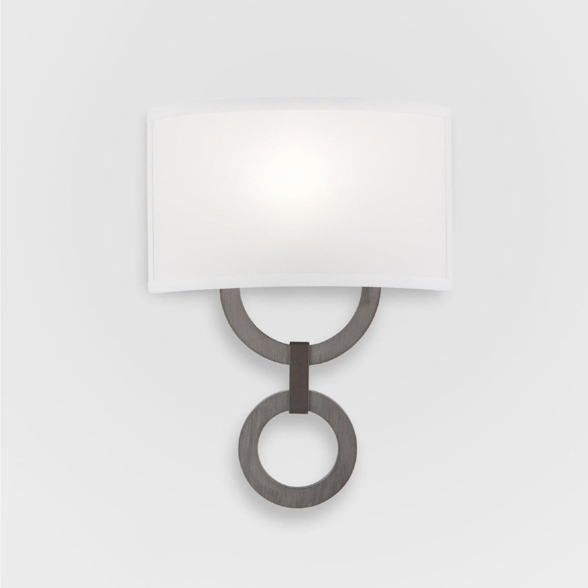 Hammerton Studio - Carlyle Round Link Cover Sconce - CSB0033-0D-SN-SH-E2 | Montreal Lighting & Hardware