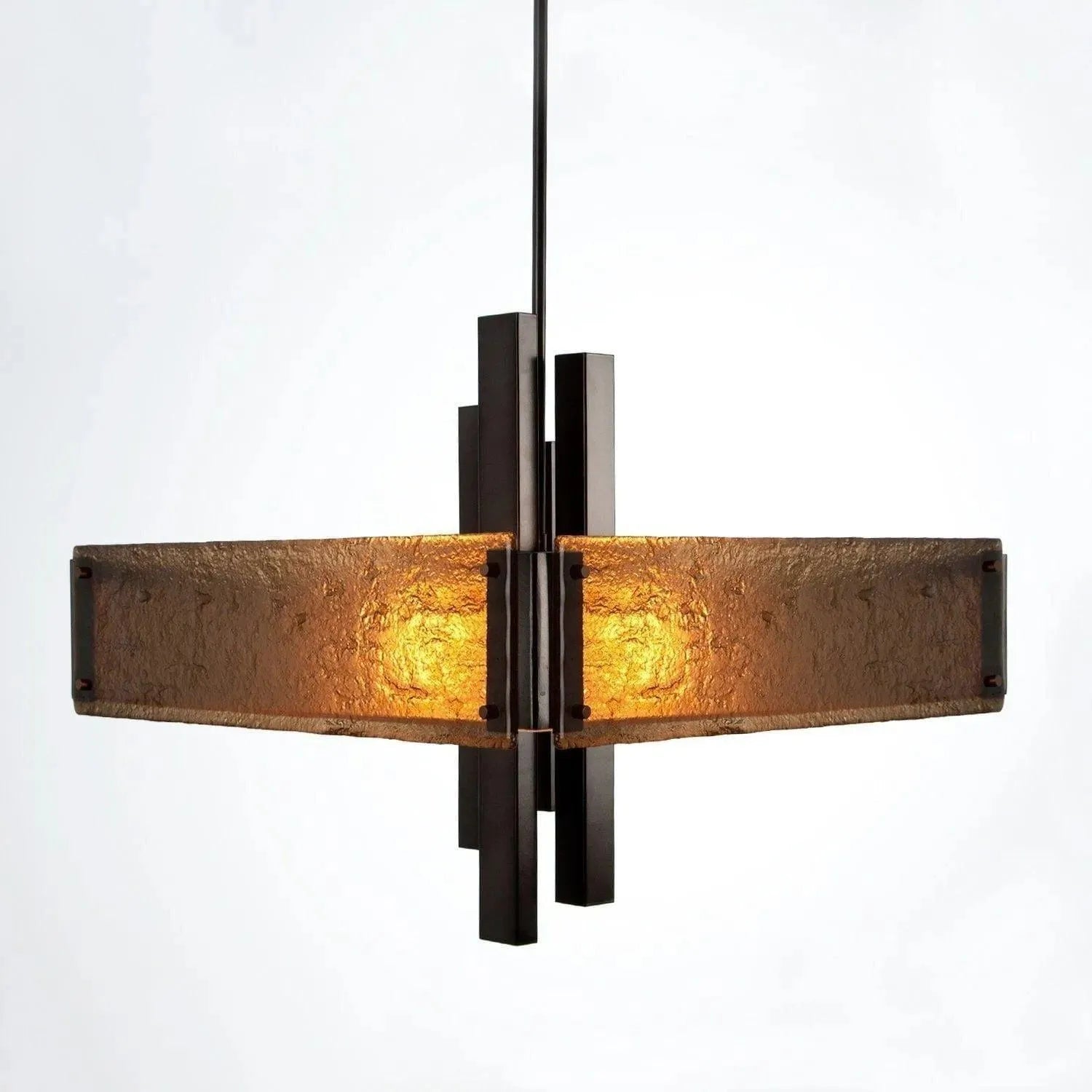 Hammerton Studio - Carlyle Square Chandelier, 24-Inch - CHB0033-0A-GM-BG-001-E2 | Montreal Lighting & Hardware