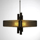 Hammerton Studio - Carlyle Square Chandelier, 24-Inch - CHB0033-0A-RB-BG-001-E2 | Montreal Lighting & Hardware