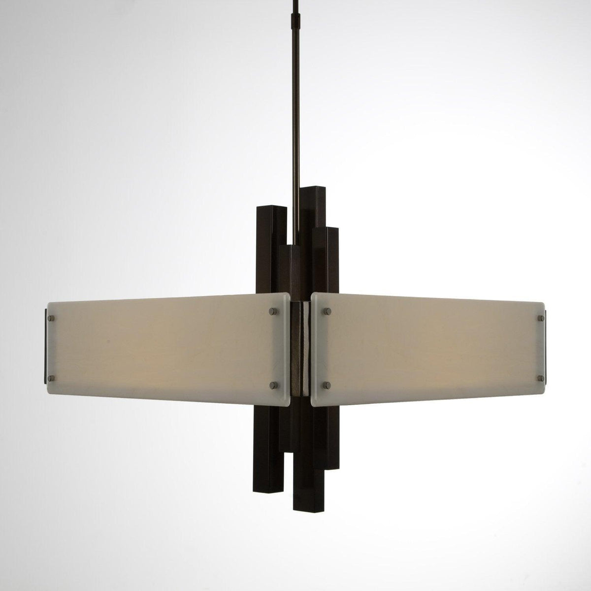 Hammerton Studio - Carlyle Square Chandelier, 24-Inch - CHB0033-0A-RB-IW-001-E2 | Montreal Lighting & Hardware