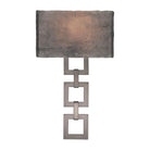 Hammerton Studio - Carlyle Square Link Cover Sconce - CSB0033-0B-SN-SG-E2 | Montreal Lighting & Hardware