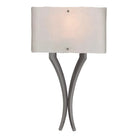 Hammerton Studio - Carlyle Vertex Cover Sconce - CSB0033-0A-SN-FG-E2 | Montreal Lighting & Hardware