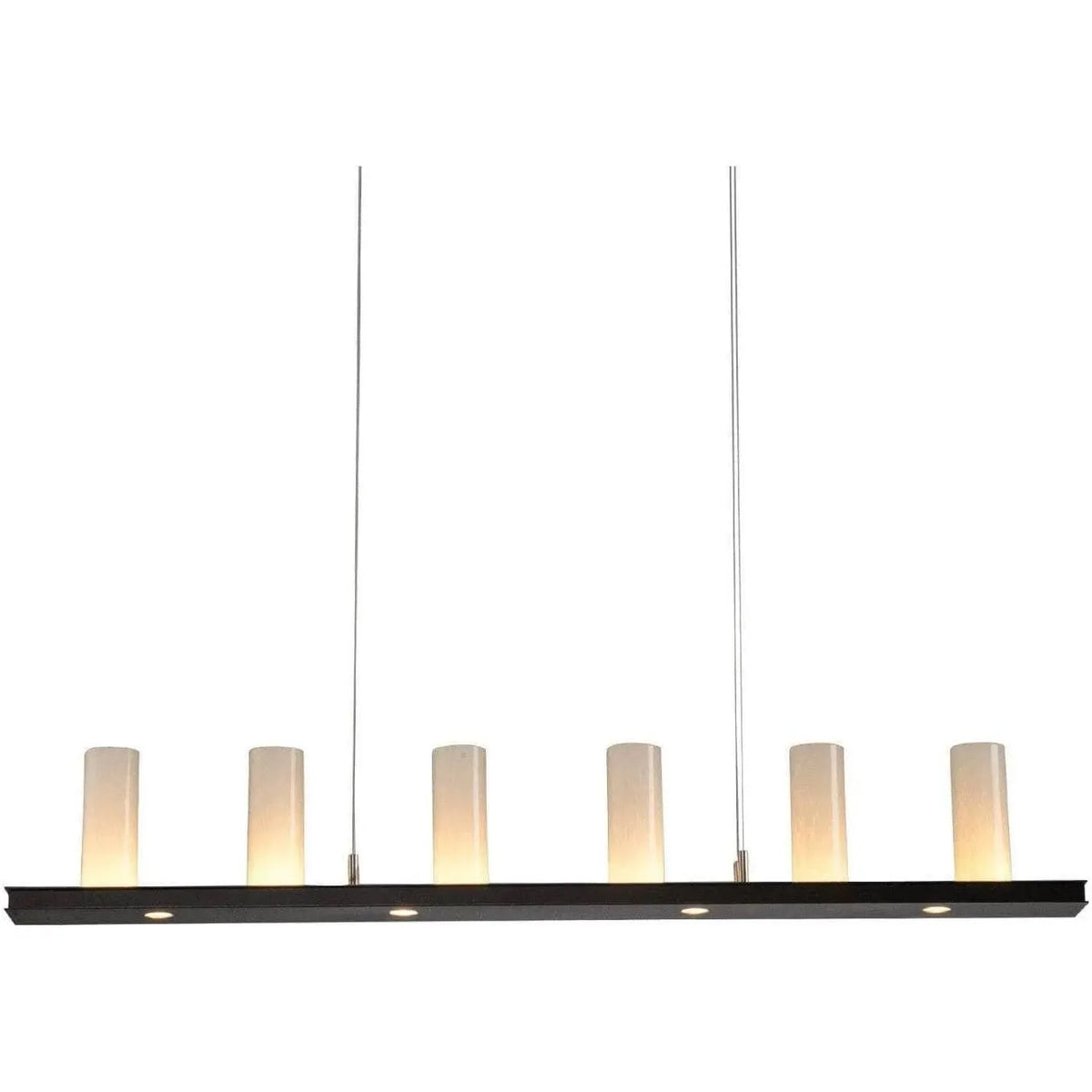 Hammerton Studio - Corona Linear Suspension, 44-Inch - PLB0033-0B-BS-FS-CA1-L1 | Montreal Lighting & Hardware