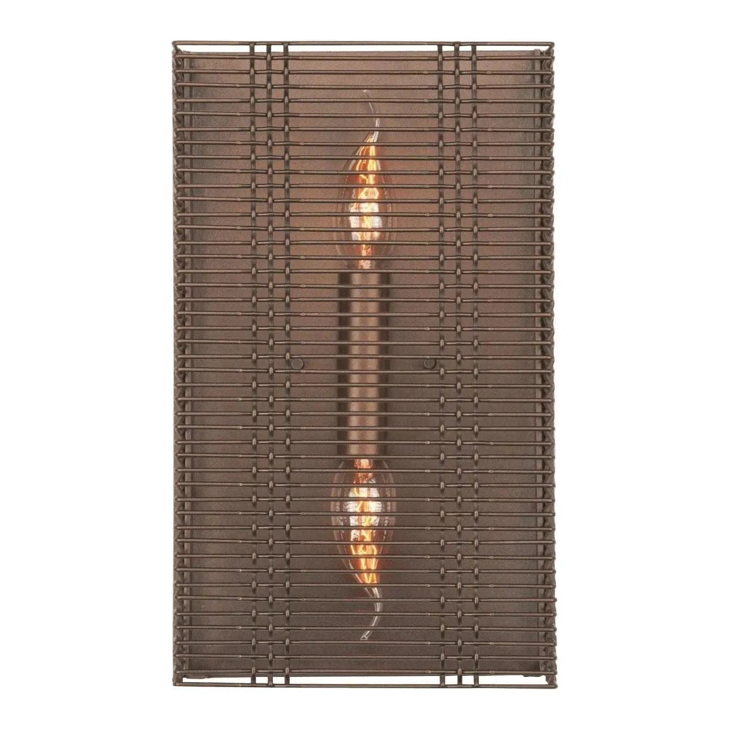 Hammerton Studio - Downtown Mesh Cover Sconce - CSB0020-13-FB-0-E1 | Montreal Lighting & Hardware
