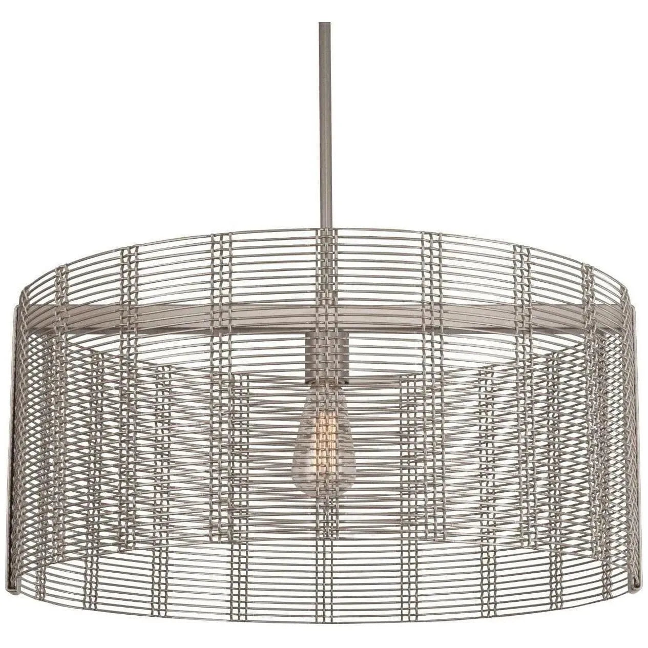 Hammerton Studio - Downtown Mesh Drum, 24-Inch - CHB0020-24-BS-0-001-E2 | Montreal Lighting & Hardware