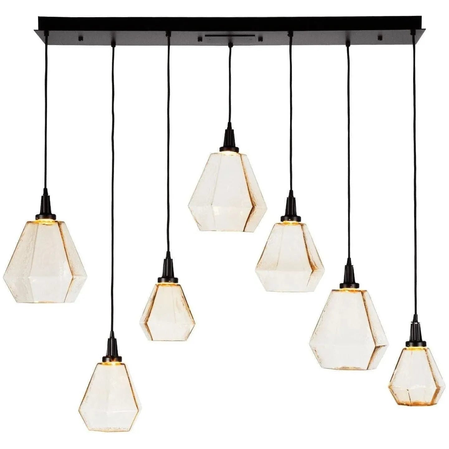 Hammerton Studio - Downtown Mesh Linear Multi-Port, 4-Light - PLB0020-04-GB-F-C01-L1 | Montreal Lighting & Hardware