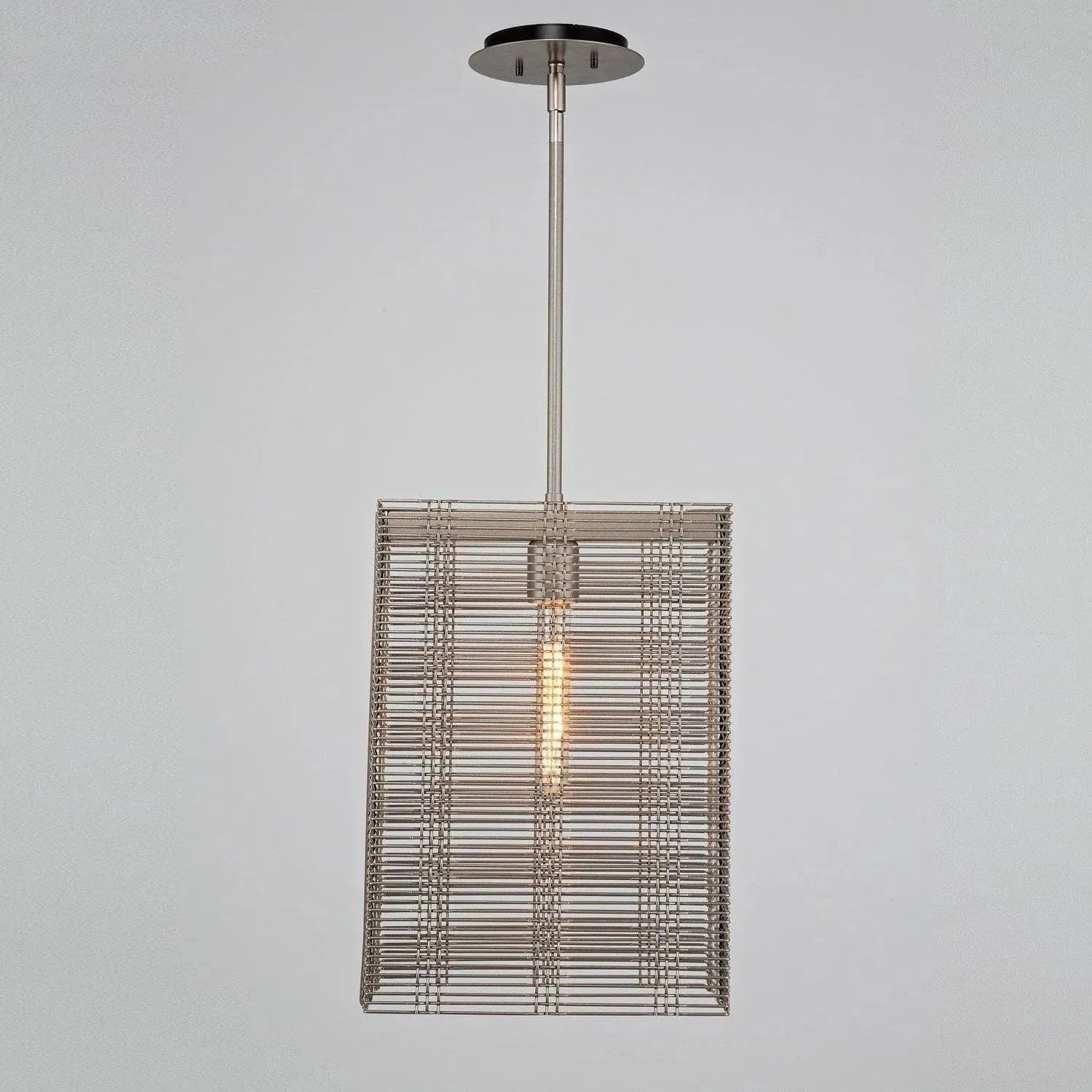 Hammerton Studio - Downtown Mesh Pendant, 16-Inch - LAB0020-16-BS-0-001-E2 | Montreal Lighting & Hardware