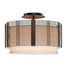 Hammerton Studio - Downtown Mesh Semi Flush - CLB0020-14-FB-SH-E2 | Montreal Lighting & Hardware