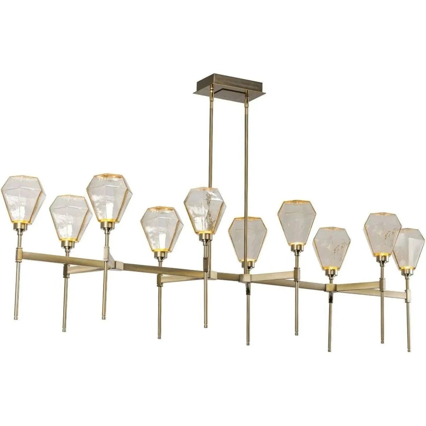 Hammerton Studio - Ellisse Linear Multi-Port, 7-Light - PLB0035-07-BS-OA-C01-E2 | Montreal Lighting & Hardware