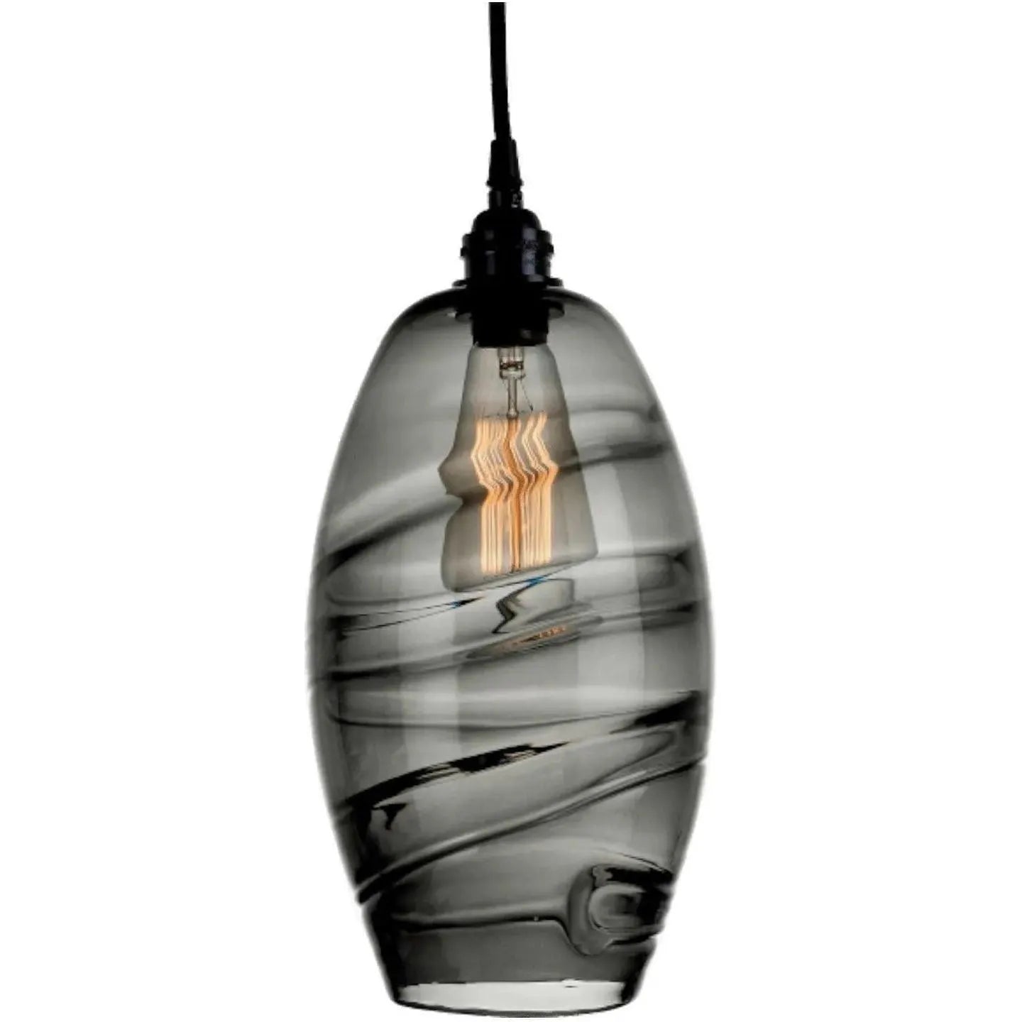 Hammerton Studio - Ellisse Pendant - LAB0035-01-MB-OS-C01-E2 | Montreal Lighting & Hardware