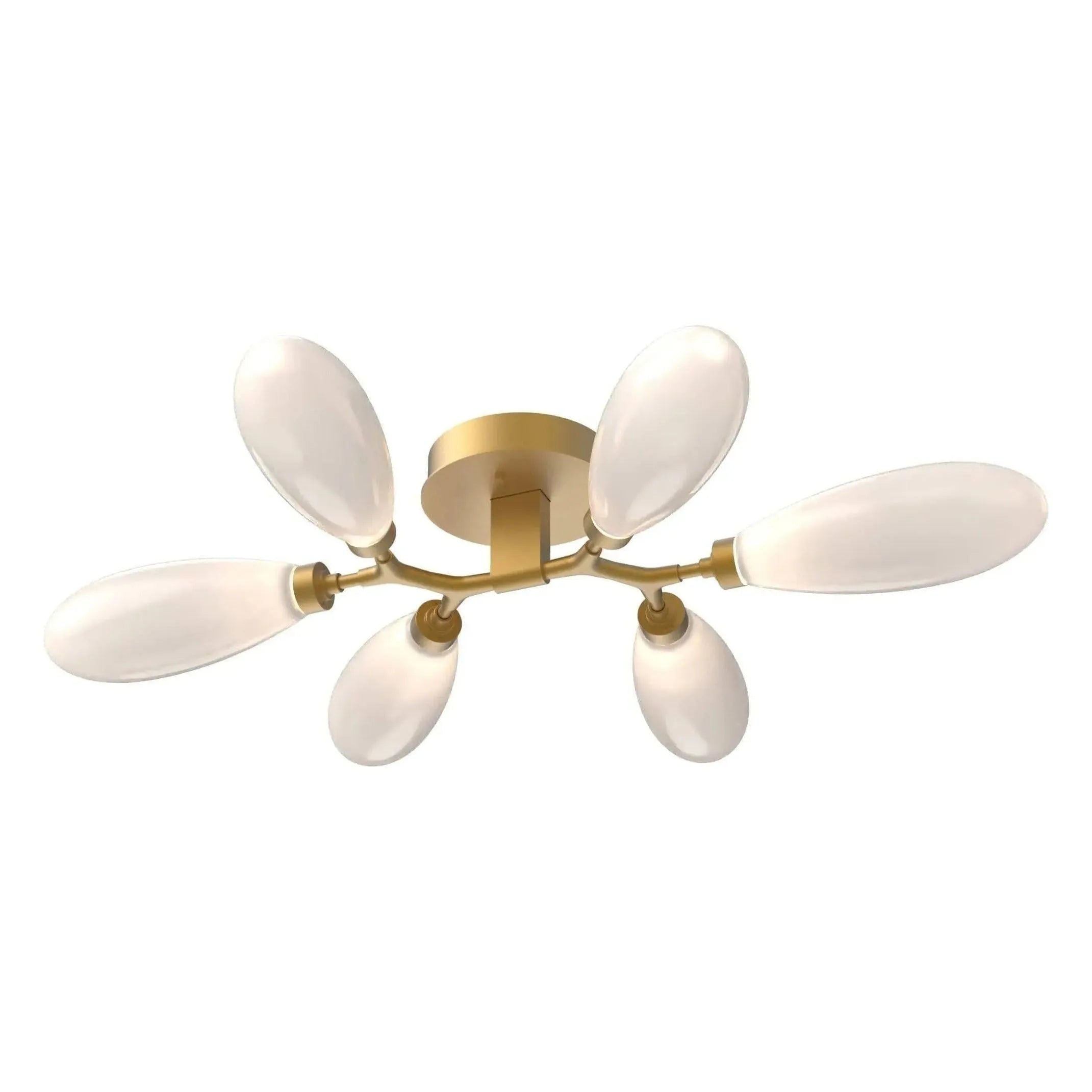 Hammerton Studio - Fiori Flush Mount - CLB0071-01-GB-WL-L3 | Montreal Lighting & Hardware