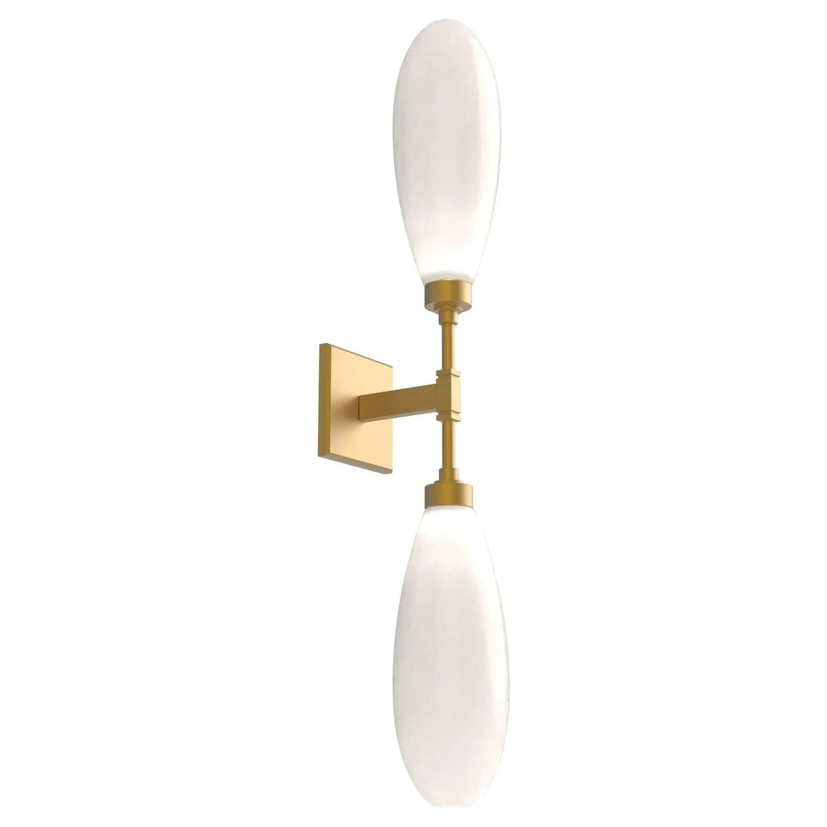 Hammerton Studio - Fiori LED Double Wall Sconce - IDB0071-02-GB-WL-L3 | Montreal Lighting & Hardware