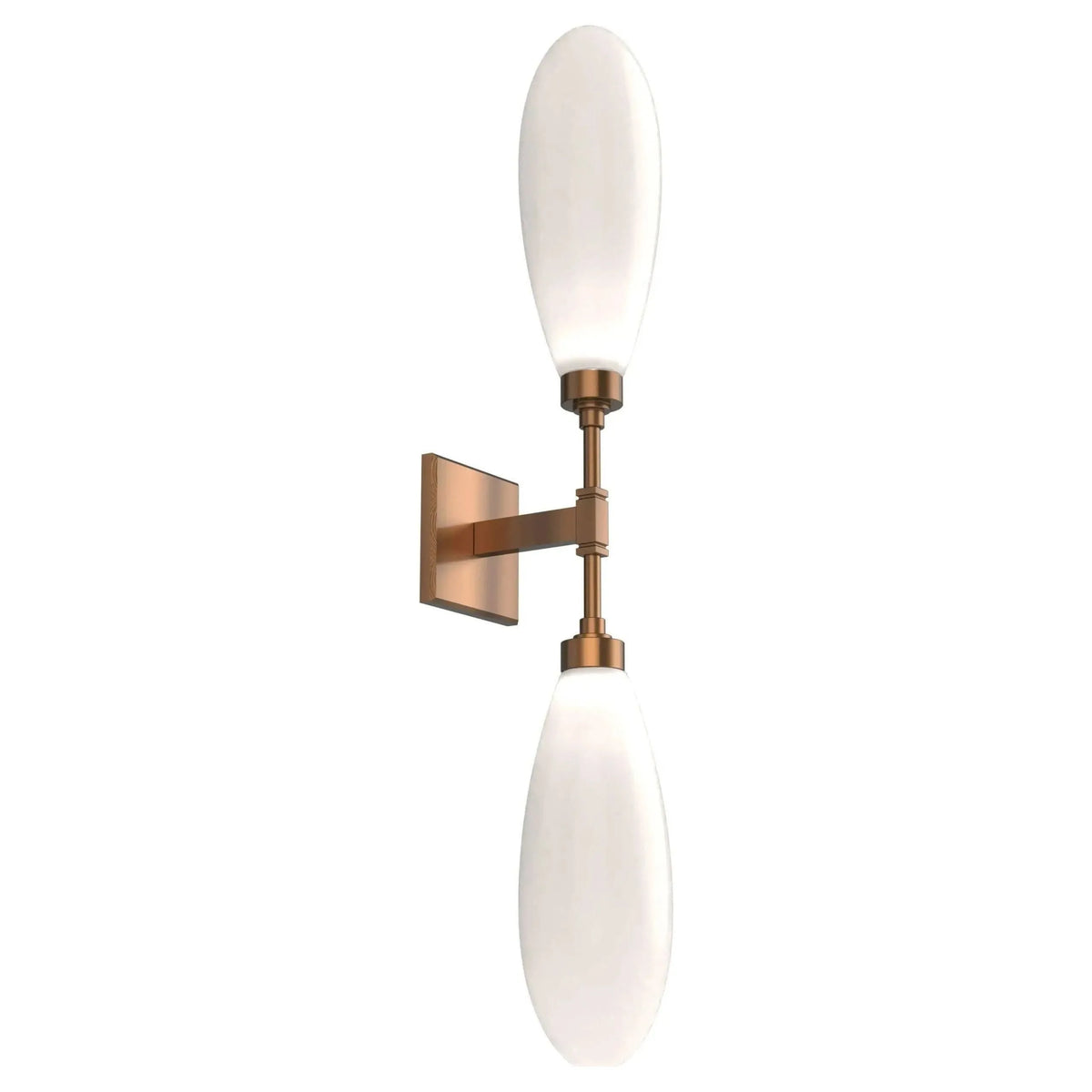 Hammerton Studio - Fiori LED Double Wall Sconce - IDB0071-02-GM-WL-L3 | Montreal Lighting & Hardware