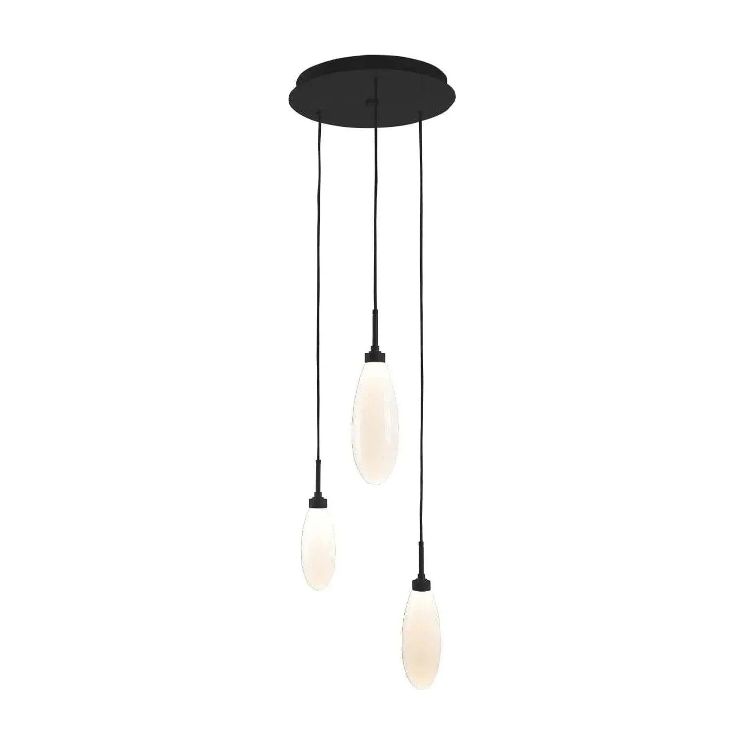 Hammerton Studio - Fiori LED Multi-Port, 3-Light - CHB0071-03-MB-WL-C01-L3 | Montreal Lighting & Hardware