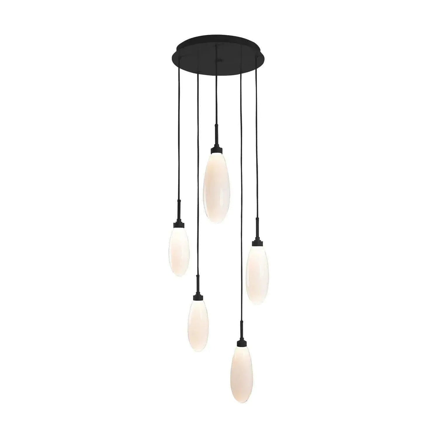 Hammerton Studio - Fiori LED Multi-Port, 5-Light - CHB0071-05-MB-WL-C01-L3 | Montreal Lighting & Hardware