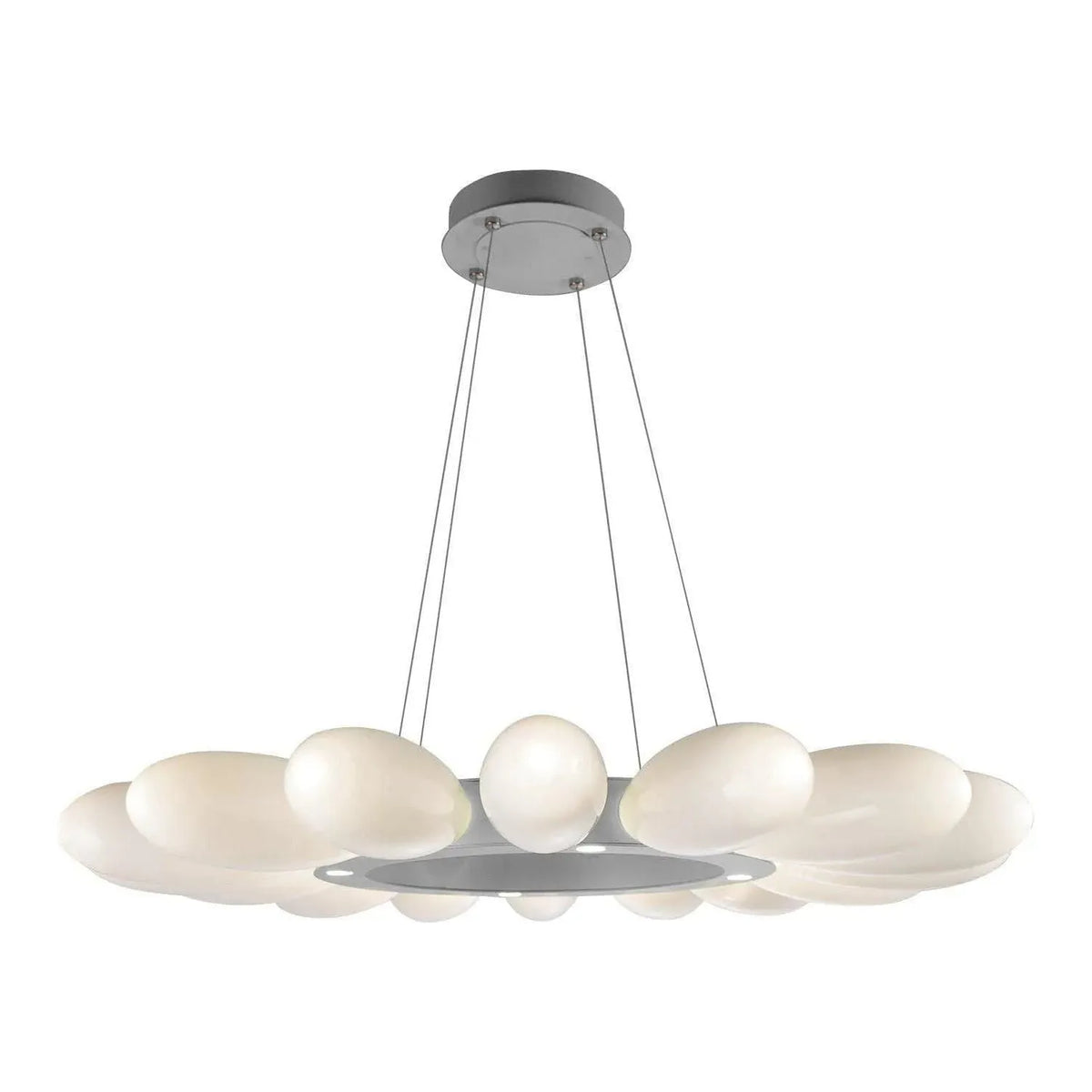 Hammerton Studio - Fiori Ring Chandelier - CHB0071-39-BS-WL-CA1-L3 | Montreal Lighting & Hardware