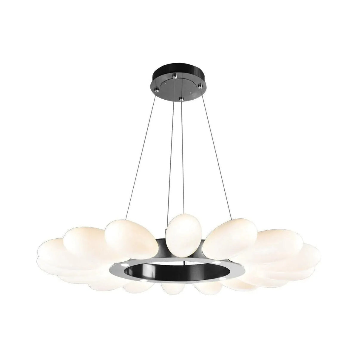 Hammerton Studio - Fiori Ring Chandelier - CHB0071-39-GM-WL-CA1-L3 | Montreal Lighting & Hardware