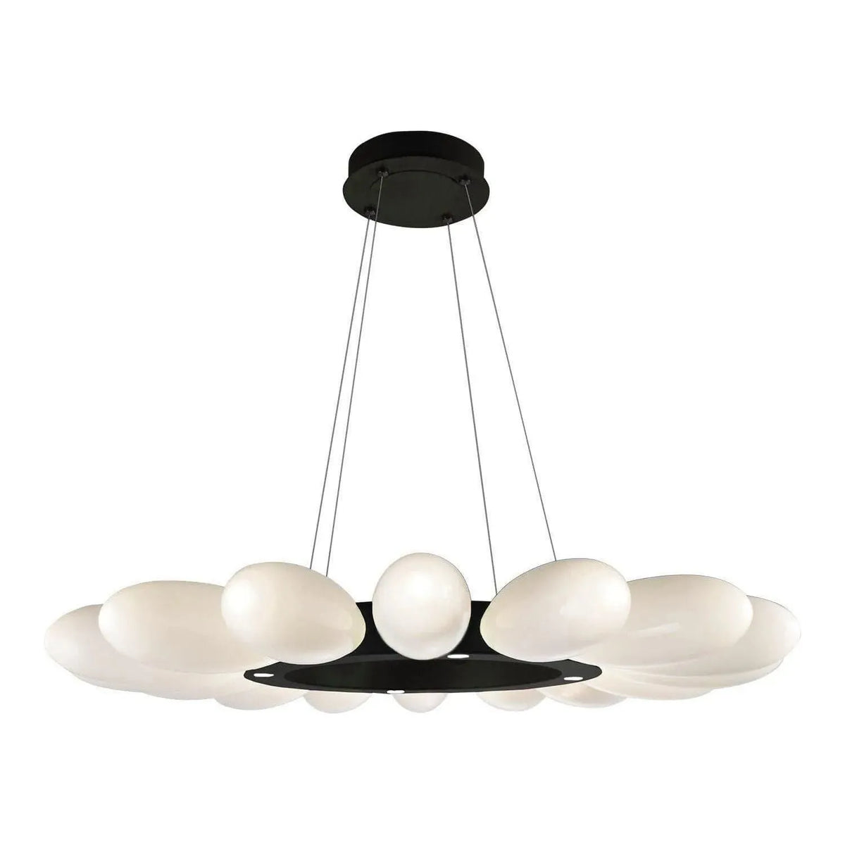 Hammerton Studio - Fiori Ring Chandelier - CHB0071-39-MB-WL-CA1-L3 | Montreal Lighting & Hardware