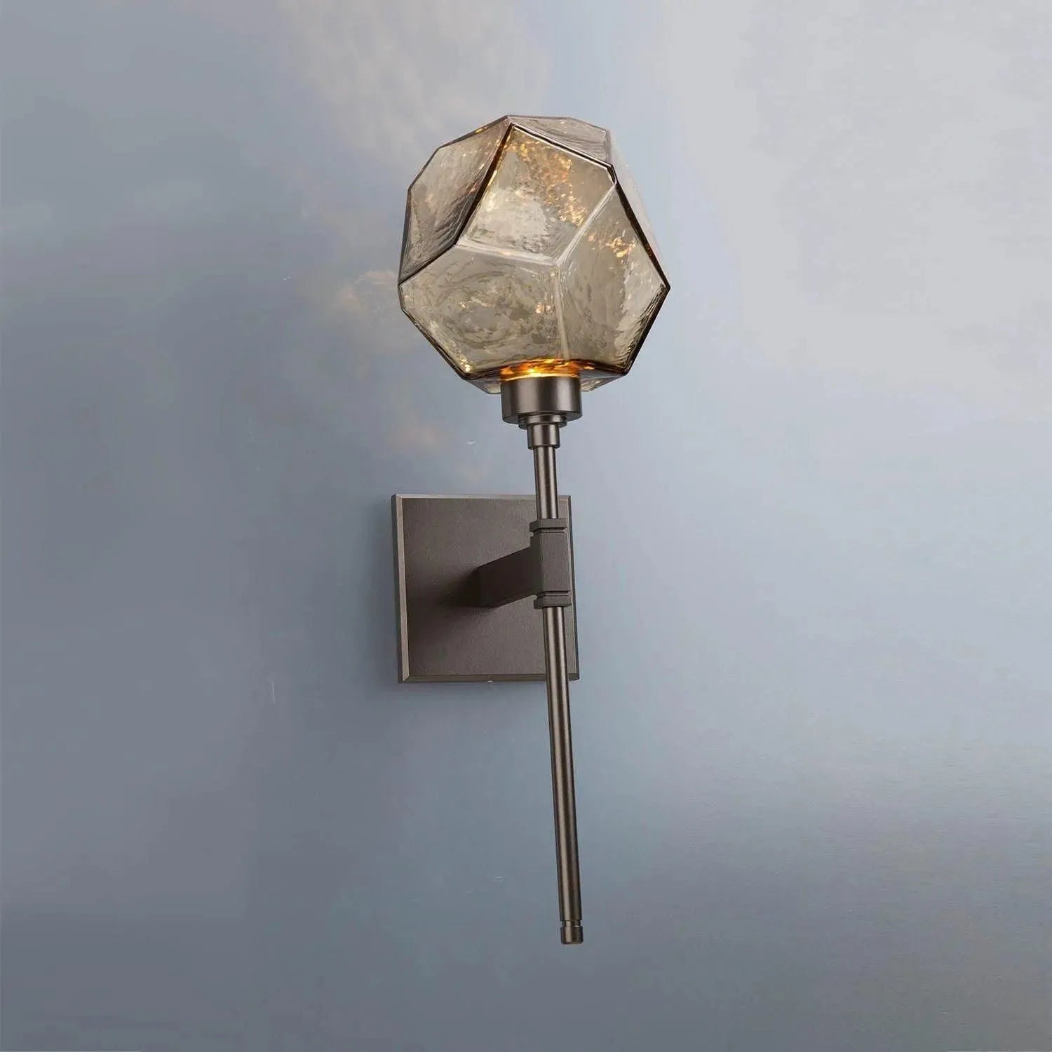 Hammerton Studio - Gem Indoor Belvedere Sconce - IDB0039-08-BS-C-L1 | Montreal Lighting & Hardware