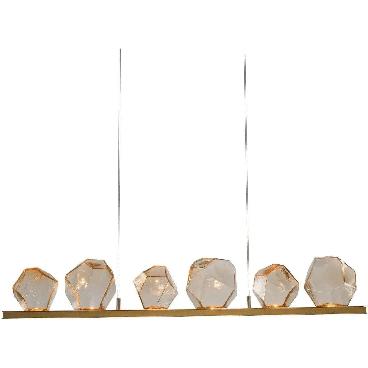 Hammerton Studio - Gem Linear Suspension, 44-Inch - PLB0039-0B-GB-A-CA1-L1 | Montreal Lighting & Hardware