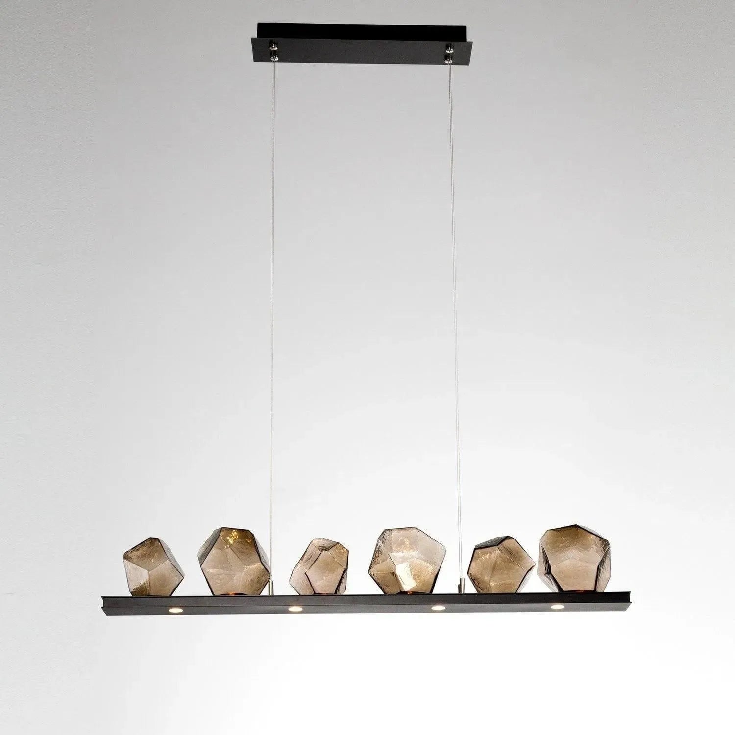 Hammerton Studio - Gem Linear Suspension, 44-Inch - PLB0039-0B-MB-B-CA1-L1 | Montreal Lighting & Hardware
