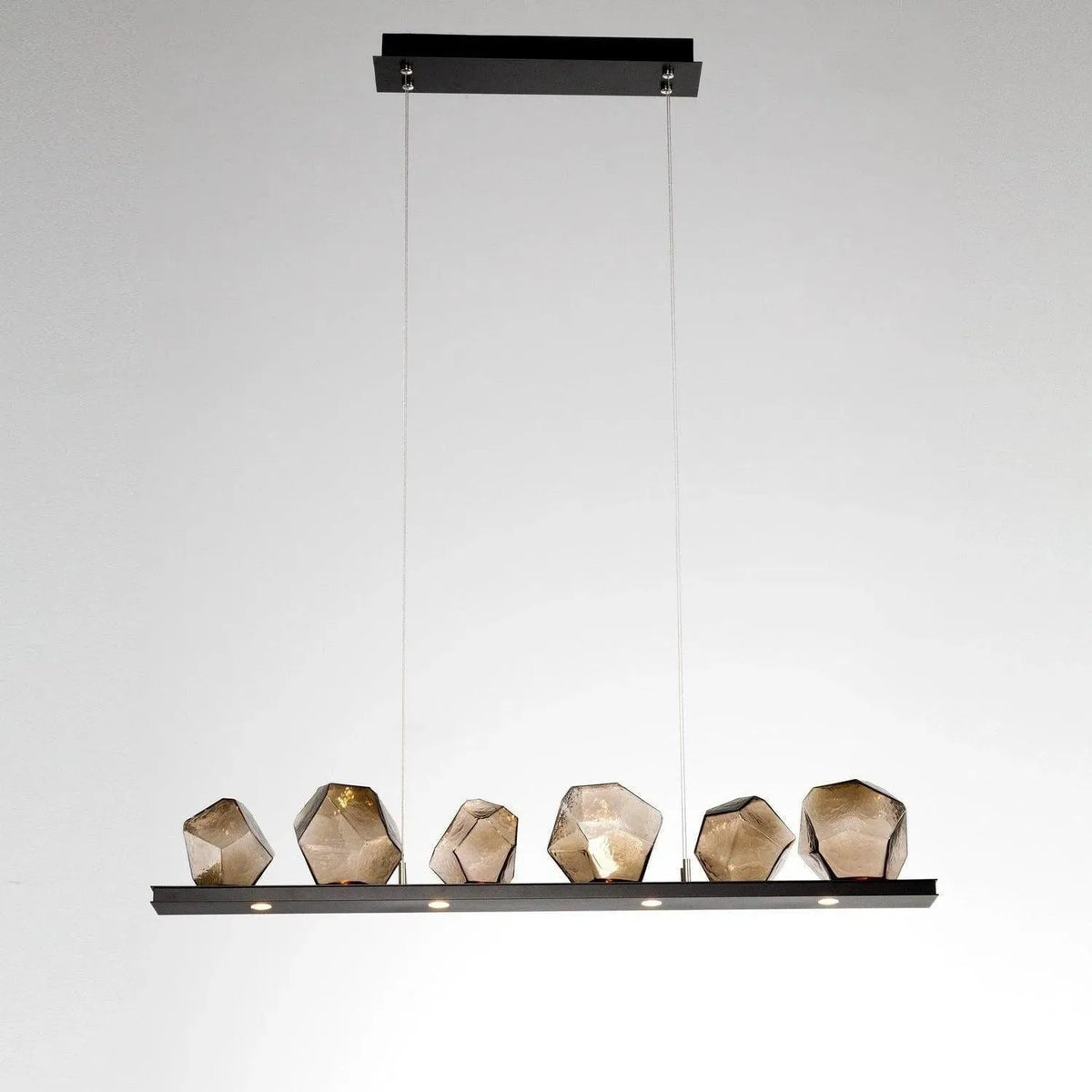 Hammerton Studio - Gem Linear Suspension, 44-Inch - PLB0039-0B-MB-B-CA1-L1 | Montreal Lighting & Hardware