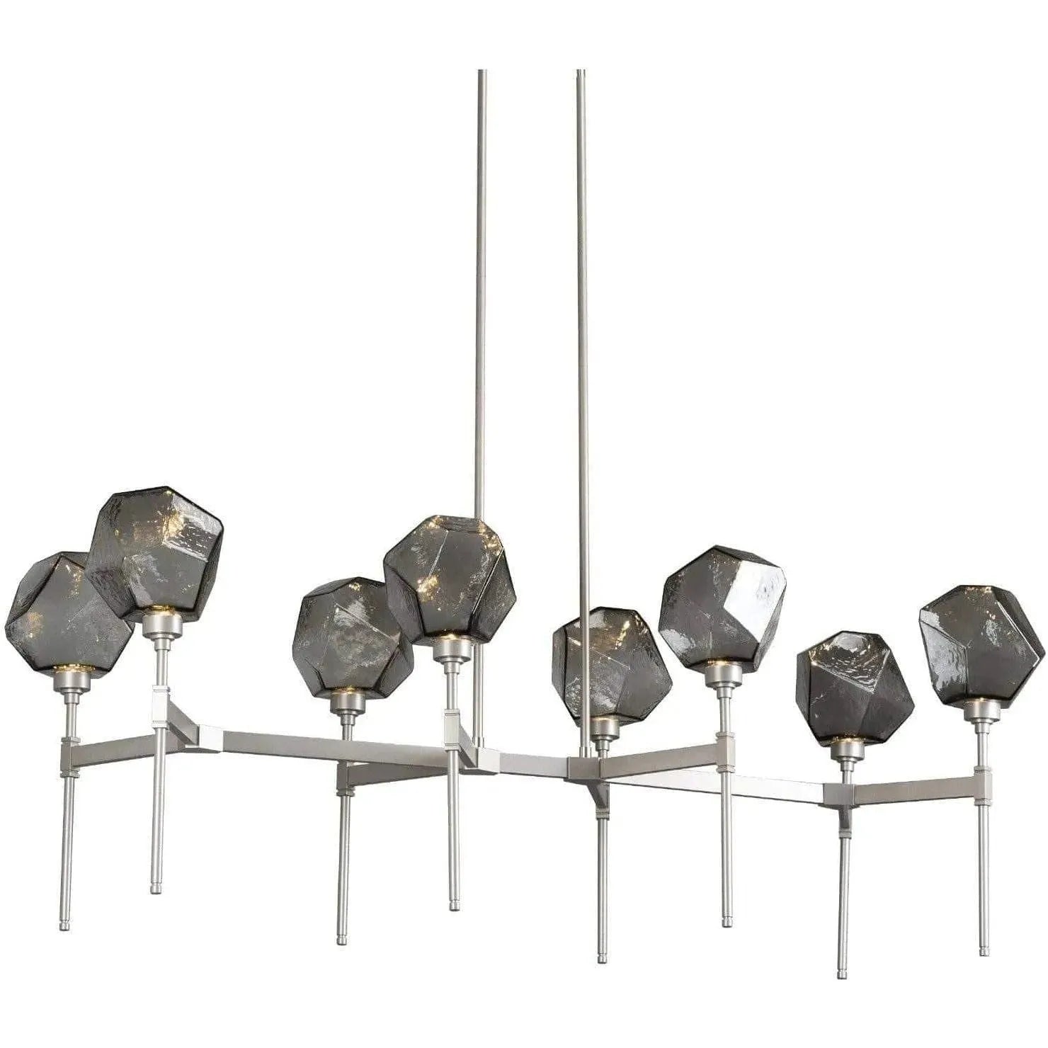 Hammerton Studio - Gem Linear Suspension, 50-Inch - PLB0039-50-BS-S-001-L1 | Montreal Lighting & Hardware