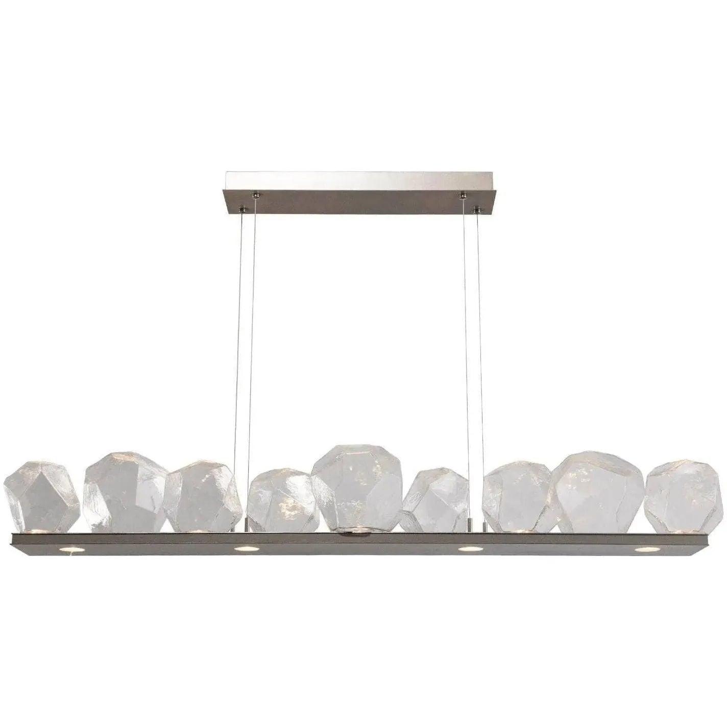 Hammerton Studio - Gem Linear Suspension, 59-Inch - PLB0039-0C-BS-C-CA1-L1 | Montreal Lighting & Hardware