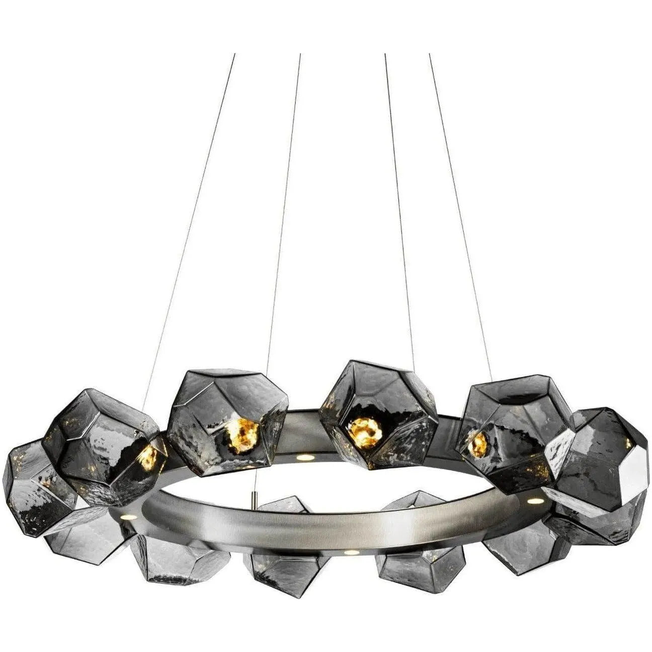 Hammerton Studio - Gem Radial Ring, 36-Inch - CHB0039-36-GM-S-CA1-L1 | Montreal Lighting & Hardware