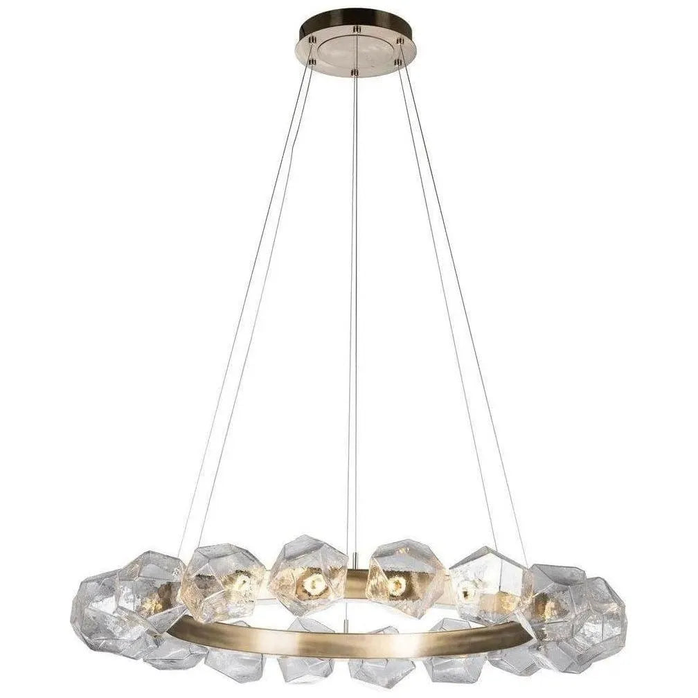 Hammerton Studio - Gem Radial Ring, 48-Inch - CHB0039-48-HB-C-CA1-L1 | Montreal Lighting & Hardware