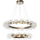 Hammerton Studio - Gem Radial Ring Two Tier, 48-Inch - CHB0039-2T-HB-C-CA1-L1 | Montreal Lighting & Hardware