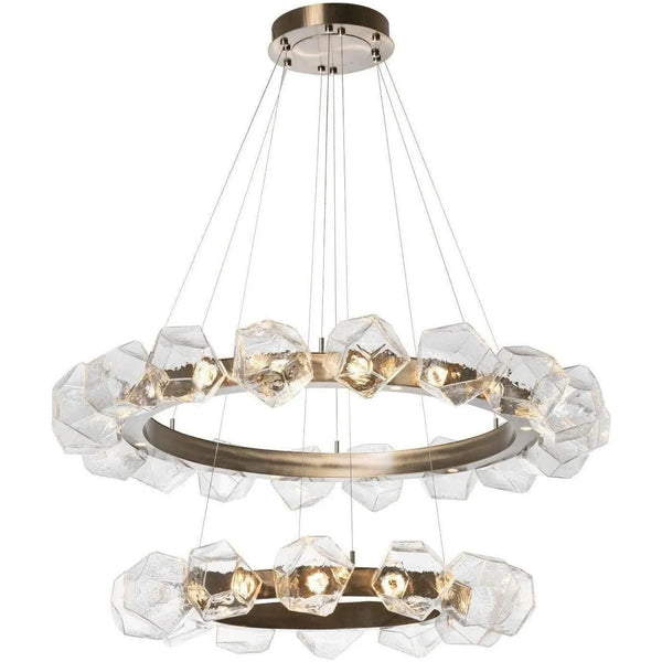 Gem Radial Ring Two Tier, 48-Inch