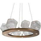 Hammerton Studio - Gem Ring Chandelier, 27-Inch - CHB0039-0B-GB-C-CA1-L1 | Montreal Lighting & Hardware
