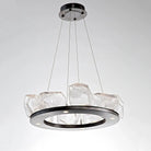 Hammerton Studio - Gem Ring Chandelier, 27-Inch - CHB0039-0B-GM-C-CA1-L1 | Montreal Lighting & Hardware