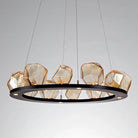Hammerton Studio - Gem Ring Chandelier, 37-Inch - CHB0039-0C-MB-A-CA1-L1 | Montreal Lighting & Hardware