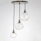 Hammerton Studio - Gem Round Multi-Port, 3-Light - CHB0039-03-BS-A-C01-L1 | Montreal Lighting & Hardware