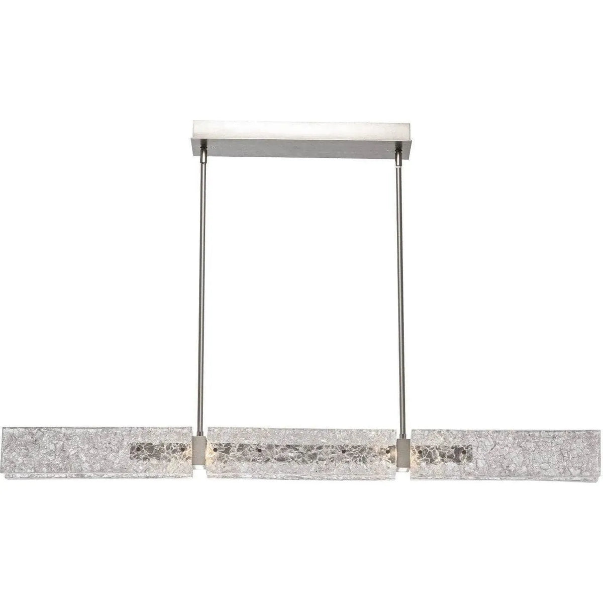 Hammerton Studio - Glacier Linear Dining, 50-Inch - PLB0061-50-SN-GC-001-L1 | Montreal Lighting & Hardware